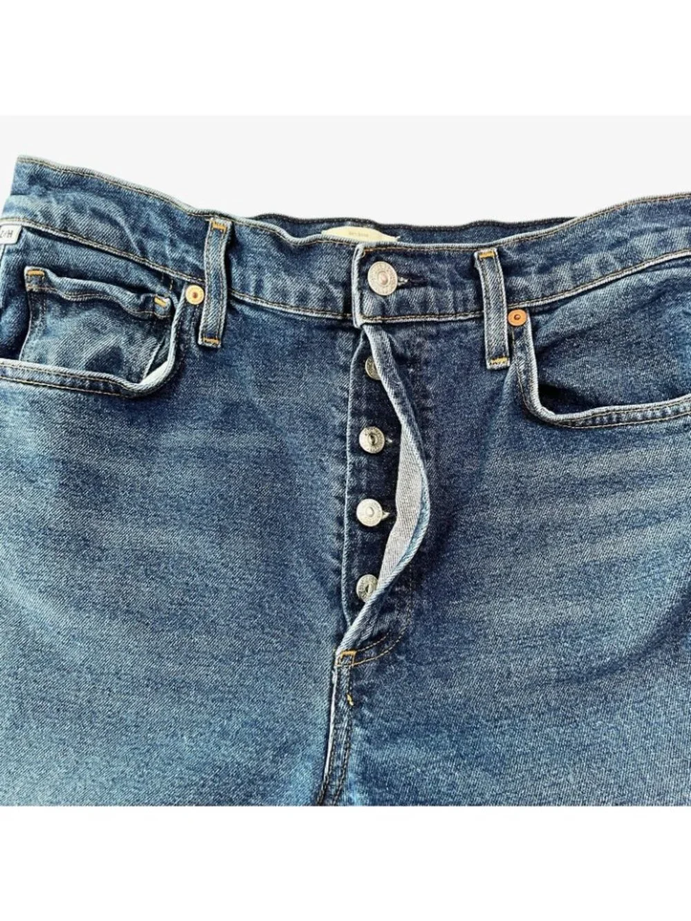 Citizens Of Humanity Jolene Jeans Womens 28 Blue High Rise Straight Denim